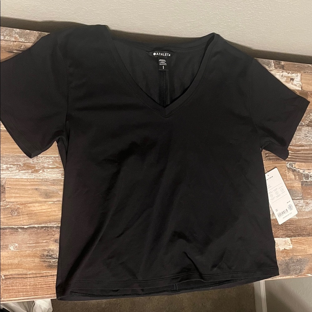 Athleta Essential V Neck Tee